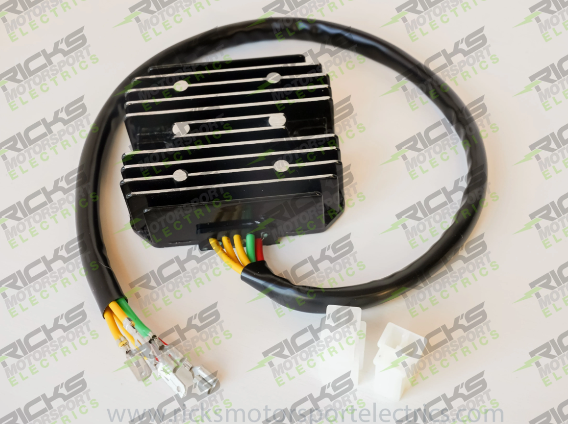 Rick's Motorsports Electrics Universal Lithium Ion Battery Compatible Rectifier-Regulator for Suzuki Maruader 800 '05-15 Rick's Motorsports Electrics Universal Lithium Ion Battery Compatible Rectifier-Regulator for Suzuki Maruader 800 '05-15